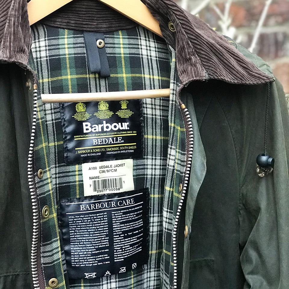 barbour a100 bedale jacket 